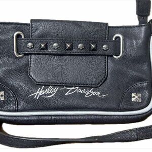 Women's Harley Davidson Leather Hip Purse